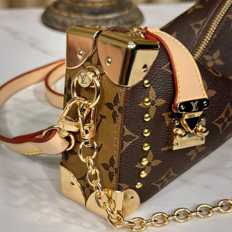 Zach13 LOUIS VUITTON SLİM TRUNK women's handbag