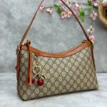 Gucci emblem medium shoulder bag