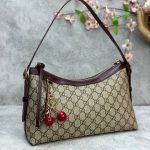 Gucci emblem medium shoulder bag