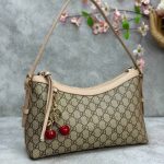 Gucci emblem medium shoulder bag