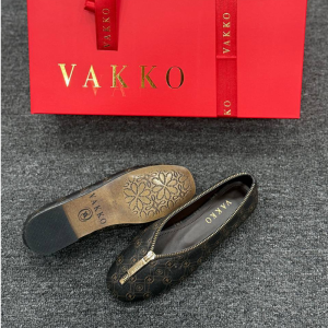 VAKKO women's zipped babette shoes