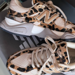 New Balance 9060 women's sneakers, leopard print