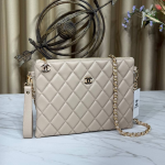 Chanel Coco Charms Chain Quilted Pouch Women's Handbag and Shoulder Bag