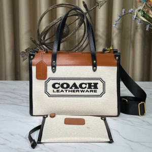 Coach Cargo Tote Canvas Women's Bag