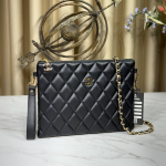 Chanel Coco Charms Chain Quilted Pouch Women's Handbag and Shoulder Bag